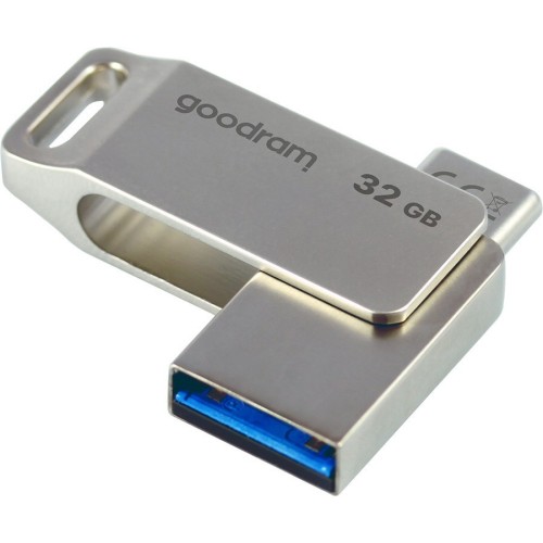 ATMINTINĖ GOODRAM ODA3 32GB OTG USB 3.0 + TYPE-C ATMINTINĖ GOODRAM ODA3 32GB OTG USB 3.0 + TYPE-C