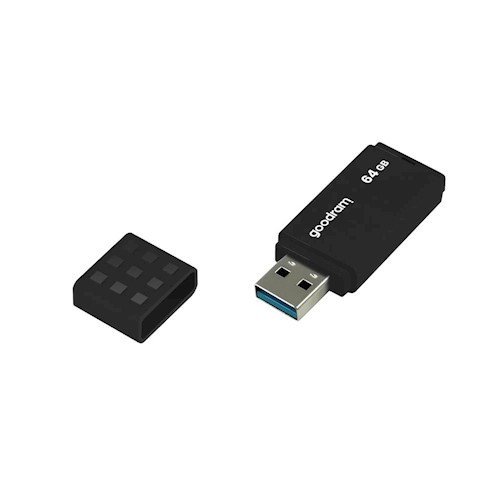 ATMINTINĖ GOODRAM UME3 64GB USB 3.0 JUODA ATMINTINĖ GOODRAM UME3 64GB USB 3.0 JUODA