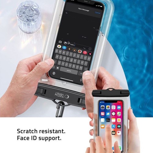ATSPARUS VANDENIUI DĖKLAS TECH-PROTECT UWC7 6.9 JUODAS/ORANŽINIS