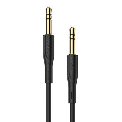 AUDIO ADAPTERIS 3,5MM Į 3,5MM BOROFONE BL1 JUODAS AUDIO ADAPTERIS 3,5MM Į 3,5MM BOROFONE BL1 JUODAS