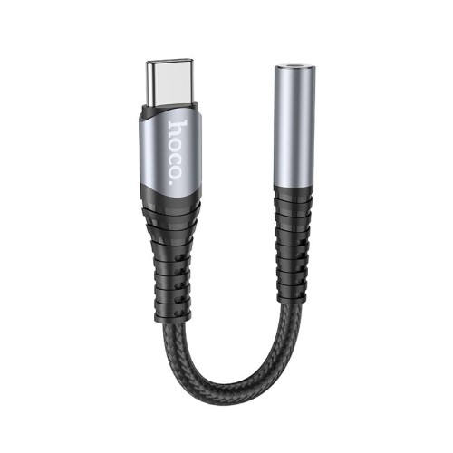 AUDIO ADAPTERIS HOCO LS33 TYPE-C TO 3.5MM PILKAS AUDIO ADAPTERIS HOCO LS33 TYPE-C TO 3.5MM PILKAS