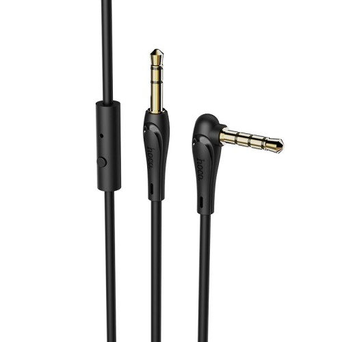 AUDIO ADAPTERIS HOCO UPA15 AUX 3,5MM Į 3,5MM SU MIKROFONU JUODAS AUDIO ADAPTERIS HOCO UPA15 AUX 3,5MM Į 3,5MM SU MIKROFONU JUODAS