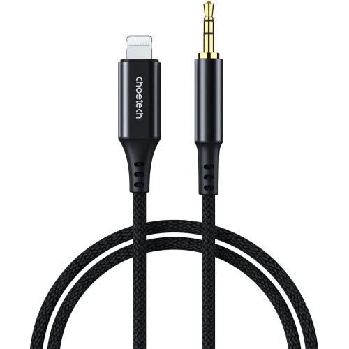 AUDIO KABELIS CHOETECH AUX009 LIGHTNING TO 3,5MM JUODAS AUDIO KABELIS CHOETECH AUX009 LIGHTNING TO 3,5MM JUODAS