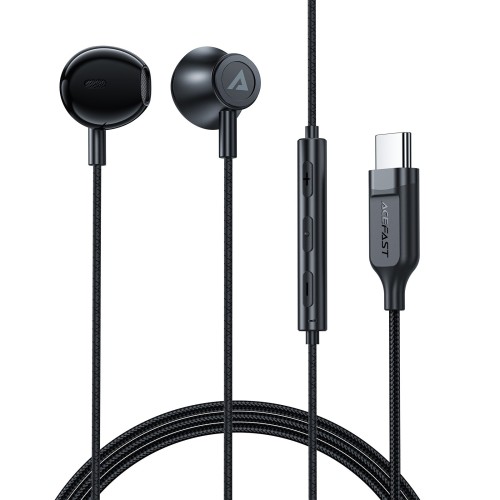 AUSINĖS ACEFAST L2 USB-C JUODOS AUSINĖS ACEFAST L2 USB-C JUODOS