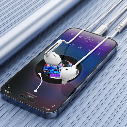 AUSINĖS ACEFAST L3 USB-C BALTOS AUSINĖS ACEFAST L3 USB-C BALTOS