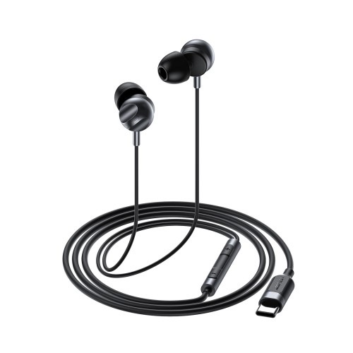 AUSINĖS ACEFAST L6 USB-C JUODOS