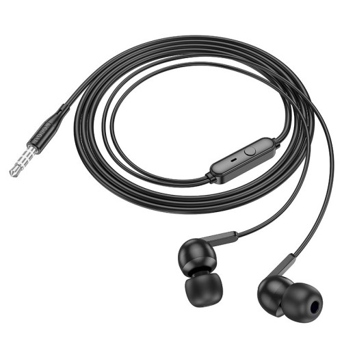 AUSINĖS HOCO M124 3,5MM JUODOS AUSINĖS HOCO M124 3,5MM JUODOS