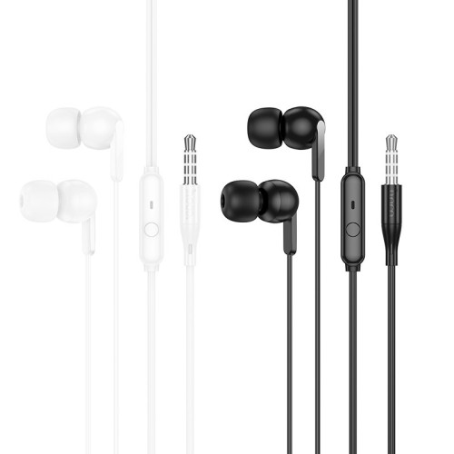 AUSINĖS HOCO M124 3,5MM JUODOS AUSINĖS HOCO M124 3,5MM JUODOS