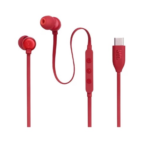 AUSINĖS JBL TUNE 310C USB-C RAUDONOS AUSINĖS JBL TUNE 310C USB-C RAUDONOS