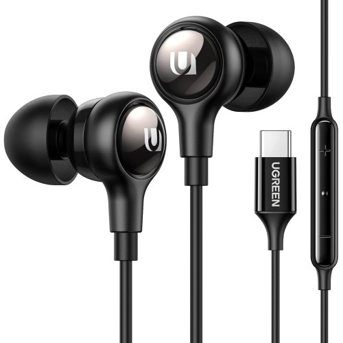 AUSINĖS UGREEN EP103 USB-C (30638) JUODOS AUSINĖS UGREEN EP103 USB-C (30638) JUODOS
