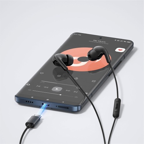 AUSINĖS XIAOMI USB-C JUODOS BHR8930GL AUSINĖS XIAOMI USB-C JUODOS BHR8930GL