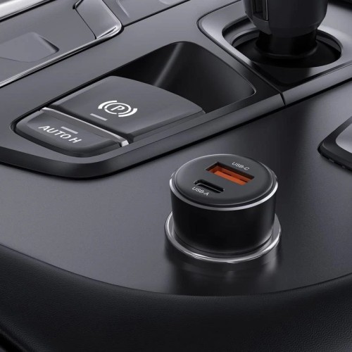 AUTOMOBILINIS ĮKROVIKLIS ACEFAST B12 60W USB-C/USB-A JUODAS AUTOMOBILINIS ĮKROVIKLIS ACEFAST B12 60W USB-C/USB-A JUODAS