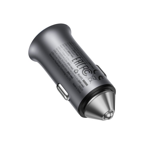 AUTOMOBILINIS ĮKROVIKLIS ACEFAST B16 95W USB-C/USB-A PILKAS AUTOMOBILINIS ĮKROVIKLIS ACEFAST B16 95W USB-C/USB-A PILKAS