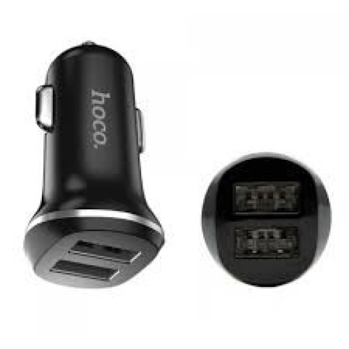 AUTOMOBILINIS ĮKROVIKLIS HOCO Z1 (2.1A) JUODAS AUTOMOBILINIS ĮKROVIKLIS HOCO Z1 (2.1A) JUODAS