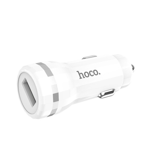 AUTOMOBILINIS ĮKROVIKLIS HOCO Z27A STAUNCH QUICK CHARGE 3.0 (3.1A) BALTAS AUTOMOBILINIS ĮKROVIKLIS HOCO Z27A STAUNCH QUICK CHARGE 3.0 (3.1A) BALTAS