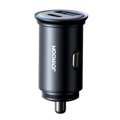 AUTOMOBILINIS ĮKROVIKLIS JOYROOM JR-CCN04 USB-C/USB-A 60W JUODAS AUTOMOBILINIS ĮKROVIKLIS JOYROOM JR-CCN04 USB-C/USB-A 60W JUODAS