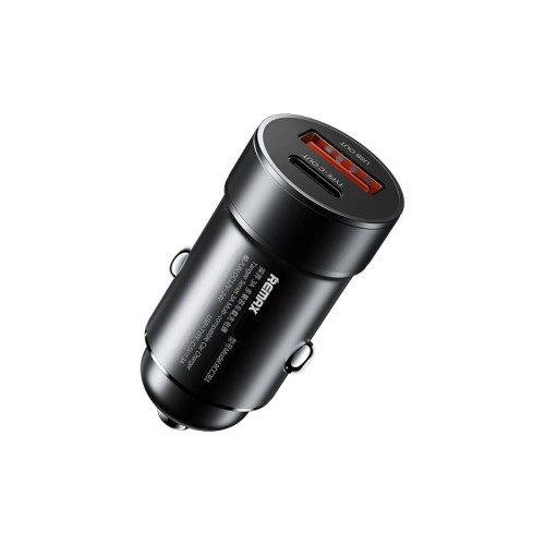AUTOMOBILINIS ĮKROVIKLIS REMAX RCC361 15W USB-C/USB-A JUODAS AUTOMOBILINIS ĮKROVIKLIS REMAX RCC361 15W USB-C/USB-A JUODAS