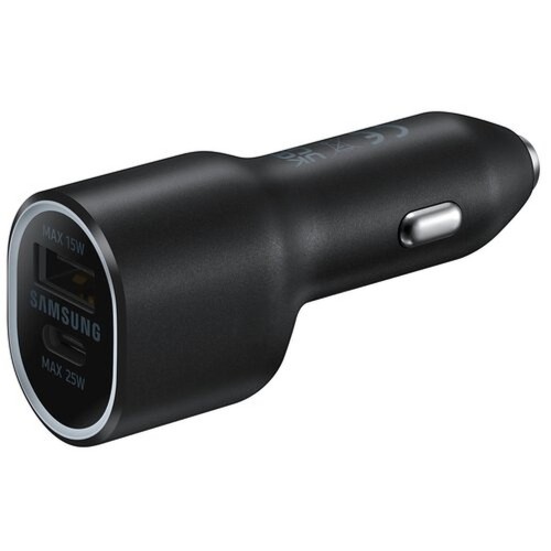 AUTOMOBILINIS ĮKROVIKLIS SAMSUNG EP-L4020NBEGEU 40W USB-C/USB-A JUODAS AUTOMOBILINIS ĮKROVIKLIS SAMSUNG EP-L4020NBEGEU 40W USB-C/USB-A JUODAS