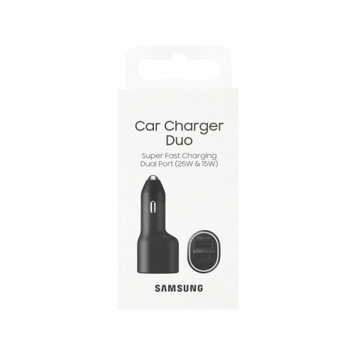AUTOMOBILINIS ĮKROVIKLIS SAMSUNG EP-L4020NBEGEU 40W USB-C/USB-A JUODAS