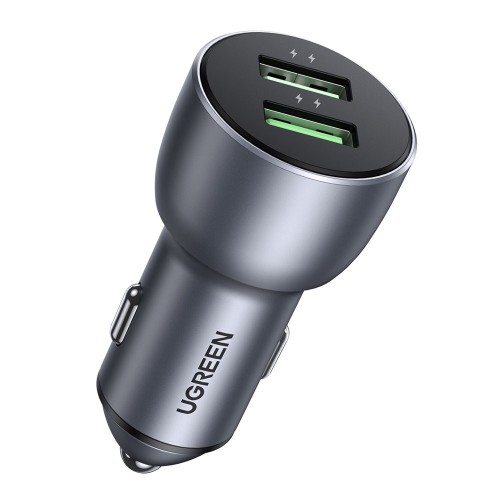 AUTOMOBILINIS ĮKROVIKLIS UGREEN CD213 2XUSB-A 36W MĖLYNAS AUTOMOBILINIS ĮKROVIKLIS UGREEN CD213 2XUSB-A 36W MĖLYNAS