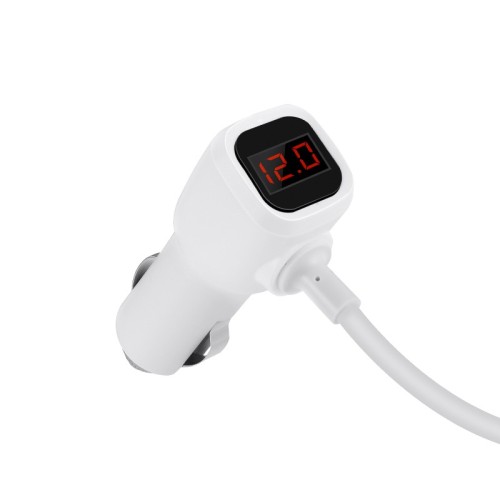 AUTOMOBILINIS ĮKROVIKLIS-ŠAKOTUVAS HOCO Z13 SU 2 USB JUNGTIMI IR TRIMIS JUNGTIMIS AUTOMOBILINIS ĮKROVIKLIS-ŠAKOTUVAS HOCO Z13 SU 2 USB JUNGTIMI IR TRIMIS JUNGTIMIS