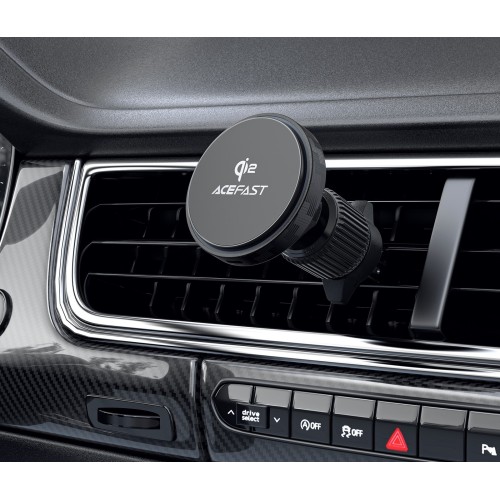 AUTOMOBILINIS LAIKIKLIS-ĮKROVIKLIS ACEFAST D33 MAGSAFE 15W JUODAS AUTOMOBILINIS LAIKIKLIS-ĮKROVIKLIS ACEFAST D33 MAGSAFE 15W JUODAS