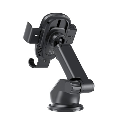 AUTOMOBILINIS LAIKIKLIS-ĮKROVIKLIS CHOETECH T203-F 15W GRAVITY CAR CHARGER HOLDER JUODAS AUTOMOBILINIS LAIKIKLIS-ĮKROVIKLIS CHOETECH T203-F 15W GRAVITY CAR CHARGER HOLDER JUODAS