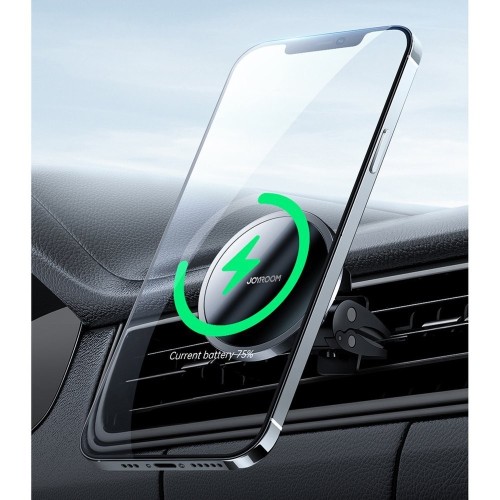 AUTOMOBILINIS LAIKIKLIS-ĮKROVIKLIS JOYROOM JR-ZS240 MAGSAFE 15W JUODAS AUTOMOBILINIS LAIKIKLIS-ĮKROVIKLIS JOYROOM JR-ZS240 MAGSAFE 15W JUODAS
