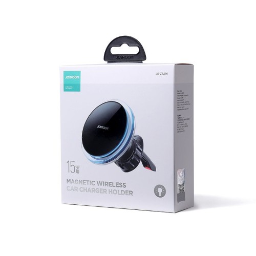 AUTOMOBILINIS LAIKIKLIS-ĮKROVIKLIS JOYROOM JR-ZS291 15W MAGSAFE MAGNETINIS, JUODAS AUTOMOBILINIS LAIKIKLIS-ĮKROVIKLIS JOYROOM JR-ZS291 15W MAGSAFE MAGNETINIS, JUODAS