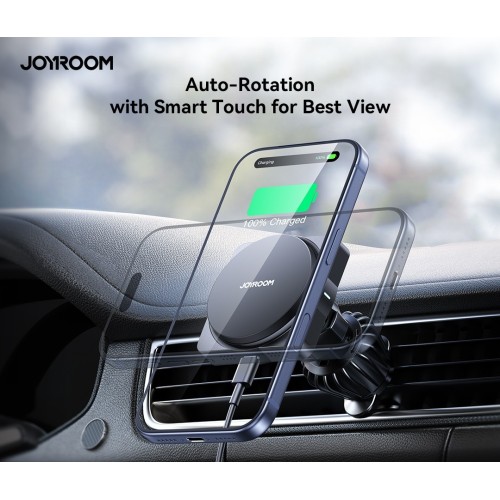 AUTOMOBILINIS LAIKIKLIS-ĮKROVIKLIS JOYROOM JR-ZS506 MAGSAFE 15W JUODAS AUTOMOBILINIS LAIKIKLIS-ĮKROVIKLIS JOYROOM JR-ZS506 MAGSAFE 15W JUODAS