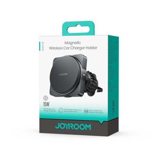 AUTOMOBILINIS LAIKIKLIS-ĮKROVIKLIS JOYROOM JR-ZS506 MAGSAFE 15W JUODAS AUTOMOBILINIS LAIKIKLIS-ĮKROVIKLIS JOYROOM JR-ZS506 MAGSAFE 15W JUODAS