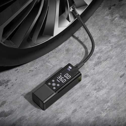 AUTOMOBILINIS ORO KOMPRESORIUS HOCO ZP7 5000MAH AUTOMOBILINIS ORO KOMPRESORIUS HOCO ZP7 5000MAH
