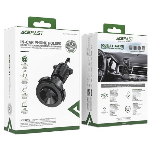 AUTOMOBILINIS TELEFONO LAIKIKLIS ACEFAST D22 (AIR VENT) JUODAS AUTOMOBILINIS TELEFONO LAIKIKLIS ACEFAST D22 (AIR VENT) JUODAS