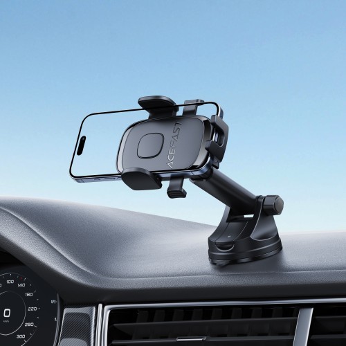 AUTOMOBILINIS TELEFONO LAIKIKLIS ACEFAST D57 (DASHBOARD) JUODAS