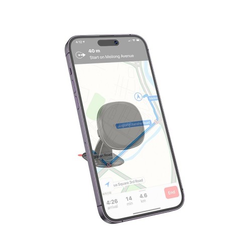 AUTOMOBILINIS TELEFONO LAIKIKLIS BOROFONE BH103 (DASHBOARD) JUODAS
