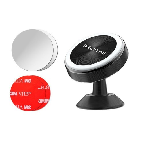 AUTOMOBILINIS TELEFONO LAIKIKLIS BOROFONE BH5 PLATINUM, TVIRTINAMAS ANT PRIETAISŲ SKYDELIO, MAGNETINIS AUTOMOBILINIS TELEFONO LAIKIKLIS BOROFONE BH5 PLATINUM, TVIRTINAMAS ANT PRIETAISŲ SKYDELIO, MAGNETINIS