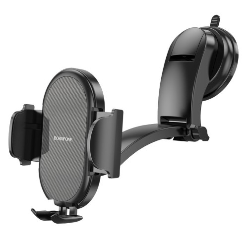 AUTOMOBILINIS TELEFONO LAIKIKLIS BOROFONE BH73 (DASHBOARD) JUODAS