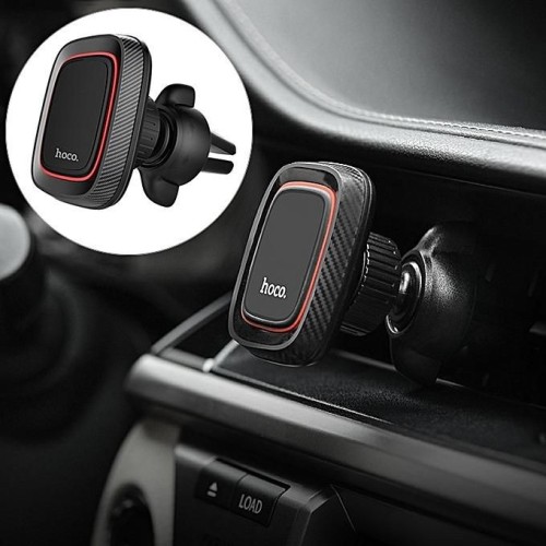 AUTOMOBILINIS TELEFONO LAIKIKLIS HOCO CA23, TVIRTINAMAS ANT VENTILIACIJOS GROTELIŲ, MAGNETINIS AUTOMOBILINIS TELEFONO LAIKIKLIS HOCO CA23, TVIRTINAMAS ANT VENTILIACIJOS GROTELIŲ, MAGNETINIS