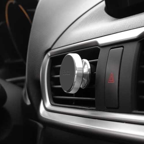 AUTOMOBILINIS TELEFONO LAIKIKLIS HOCO CA47 TVIRTINAMAS Į VENTILIACIJOS GROTELES, MAGNETINIS, JUODAS AUTOMOBILINIS TELEFONO LAIKIKLIS HOCO CA47 TVIRTINAMAS Į VENTILIACIJOS GROTELES, MAGNETINIS, JUODAS
