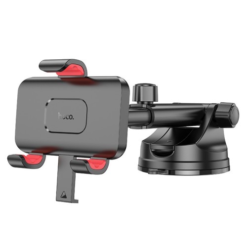 AUTOMOBILINIS TELEFONO LAIKIKLIS HOCO H22 (DASHBOARD/WINDSHIELD) JUODAS