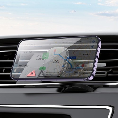 AUTOMOBILINIS TELEFONO LAIKIKLIS HOCO H29 TVIRTINAMAS ANT VENTILIACIJOS GROTELIŲ MAGNETINIS