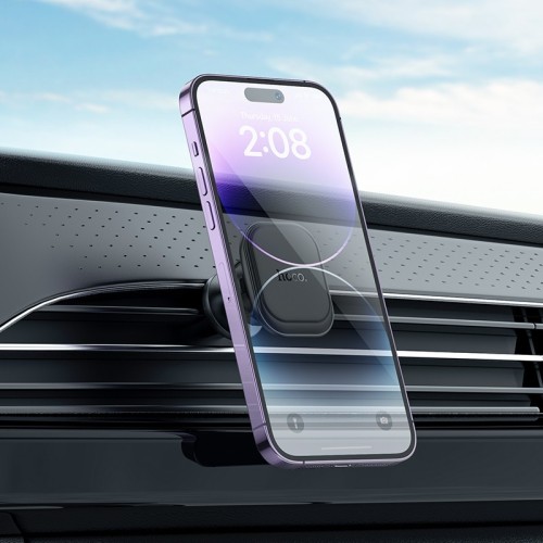 AUTOMOBILINIS TELEFONO LAIKIKLIS HOCO H29 TVIRTINAMAS ANT VENTILIACIJOS GROTELIŲ MAGNETINIS