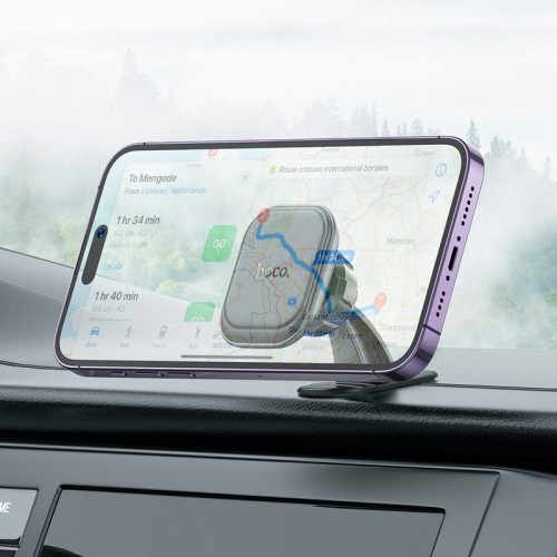 AUTOMOBILINIS TELEFONO LAIKIKLIS HOCO H30 TVIRTINAMAS ANT PRIETAISŲ SKYDELIO MAGNETINIS