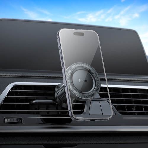 AUTOMOBILINIS TELEFONO LAIKIKLIS HOCO H56 (AIR VENT) JUODAS