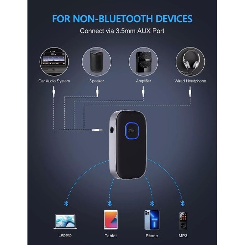AUX BLUETOOTH LAISVŲ RANKŲ IMTUVAS REACH BR-1 JUODAS AUX BLUETOOTH LAISVŲ RANKŲ IMTUVAS REACH BR-1 JUODAS