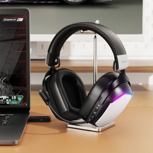 BELAIDĖS AUSINĖS ACEFAST H11 GAMING BALTOS BELAIDĖS AUSINĖS ACEFAST H11 GAMING BALTOS