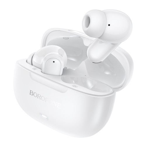 BELAIDĖS AUSINĖS BOROFONE BW96 ANC+ENC BALTOS