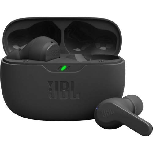 BELAIDĖS AUSINĖS JBL WAVE BEAM TWS JUODOS