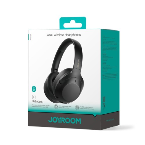 BELAIDĖS AUSINĖS JOYROOM JR-JH2 HYBRID ANC JUODOS