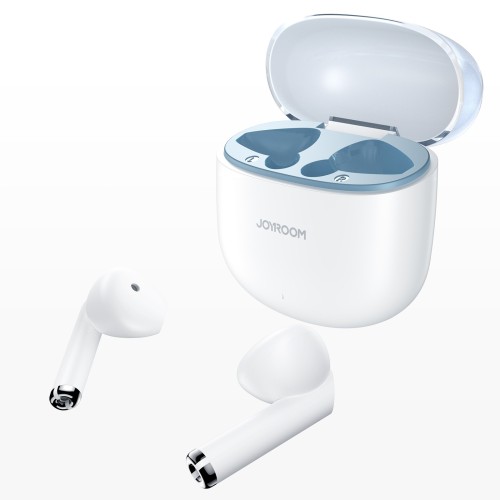 BELAIDĖS AUSINĖS JOYROOM TWS JR-PB2 BALTOS